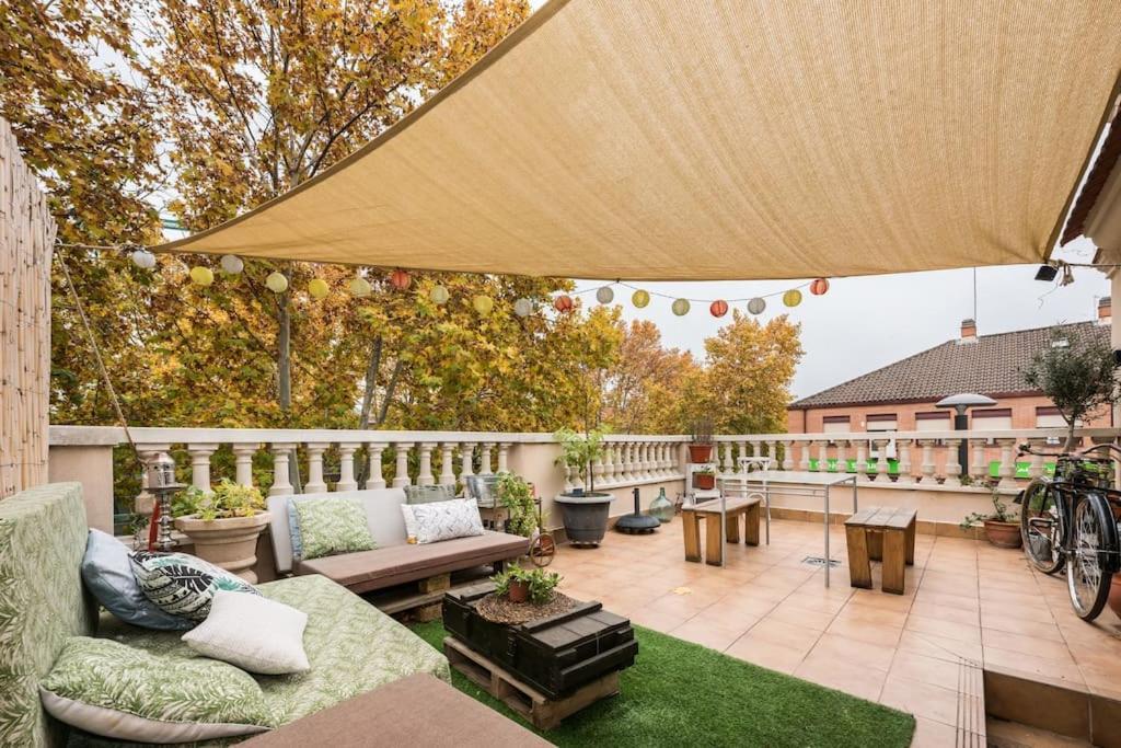 Atico Con Terraza Y Chimenea Junto A Universidad Alcalá de Henares Zewnętrze zdjęcie