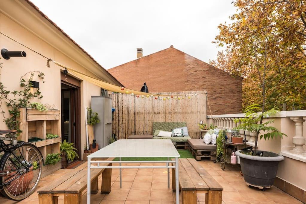 Atico Con Terraza Y Chimenea Junto A Universidad Alcalá de Henares Zewnętrze zdjęcie