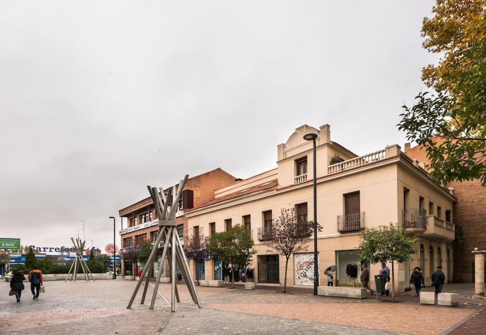 Atico Con Terraza Y Chimenea Junto A Universidad Alcalá de Henares Zewnętrze zdjęcie